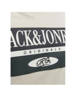 T-shirt manches longues arthur beige garçon - Jack & Jones