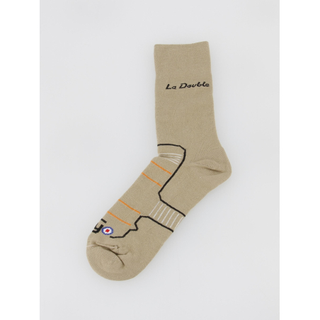 Chaussettes Double Authentic Thyo - Anti-Ampoules, Coolmax, Pour Randonnée Et Sport