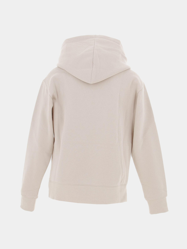 Sweat à capuche hooded avec logo beige enfant - Champion
