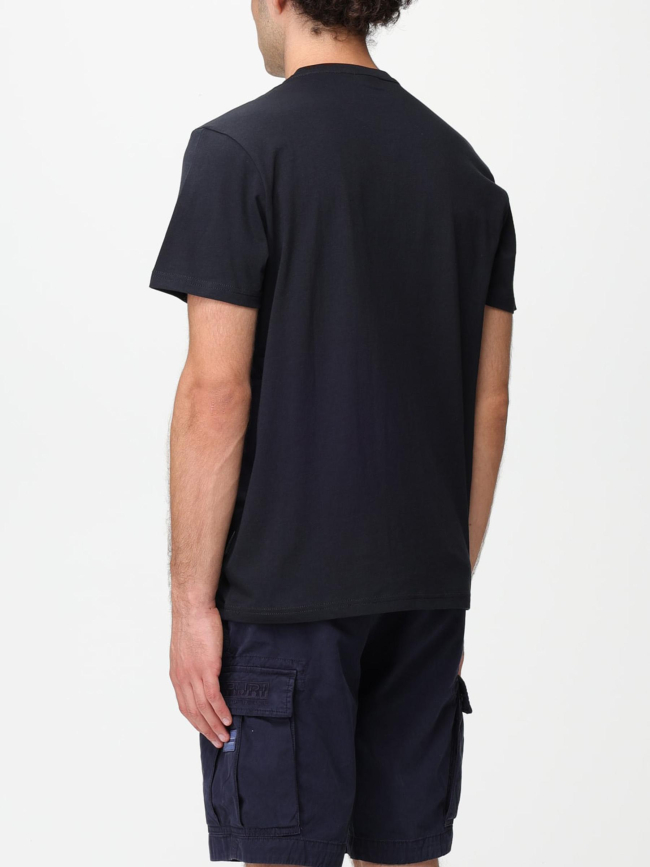 T-shirt uni logo salis noir homme - Napapijri