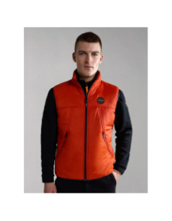 Doudoune sans manche hubert orange homme - Napapijri