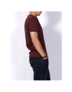 T-shirt vineyard basique logo bordeaux homme - Armani Exchange