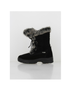 Bottes de neige fourrées tapiro noir femme - Alpes Vertigo