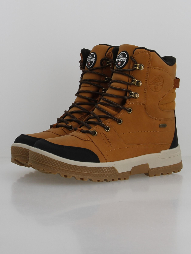 Après ski gusse camel marron homme - Alpes Vertigo