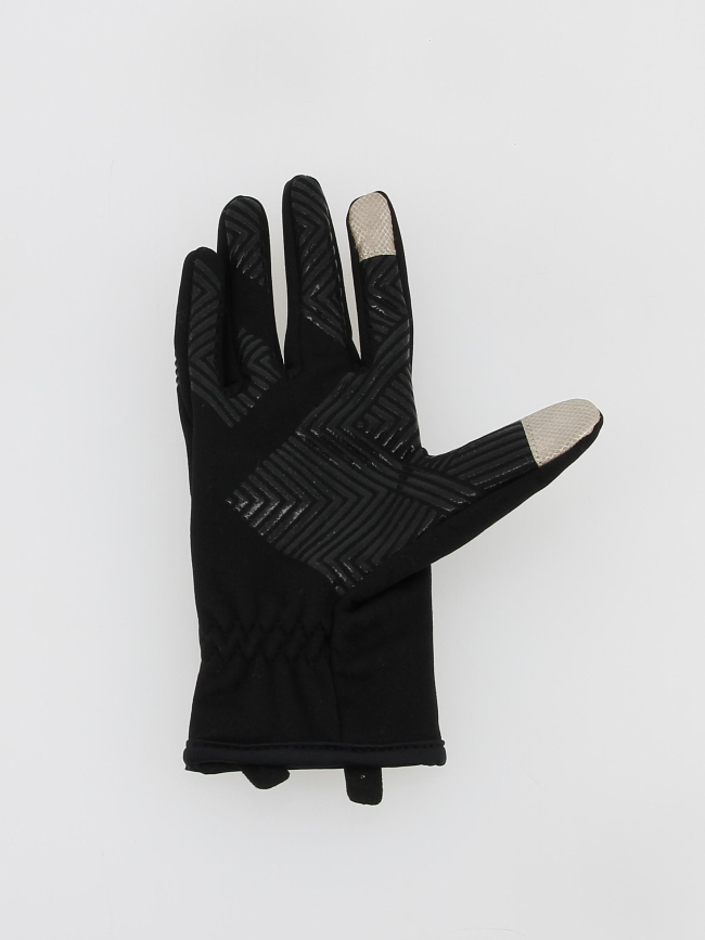 Gants polaire tactile noir - Racer