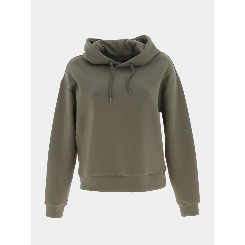 Sweat à capuche lounge kaki femme - Only