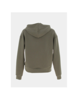 Sweat à capuche lounge kaki femme - Only