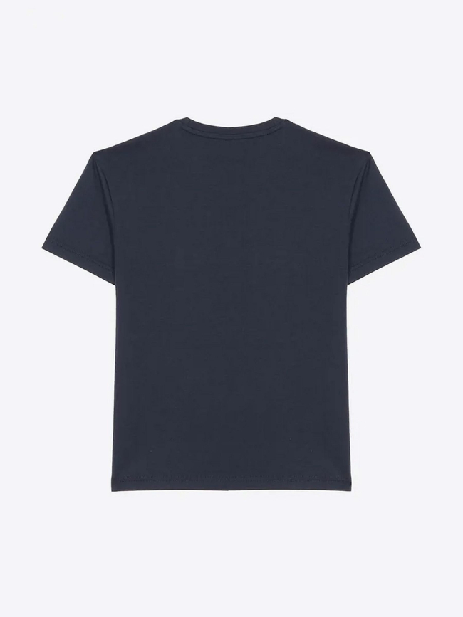 T-shirt motif singe bleu marine garçon - Kaporal