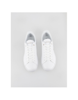 Baskets en cuir carnaby pro blanc beige femme - Lacoste