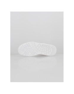 Baskets en cuir t-clip essential blanc femme - Lacoste