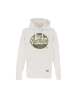 Sweat à capuche vintage blanc homme - Petrol Industries