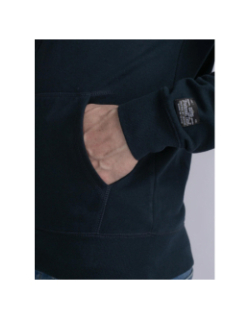 Sweat zippé à capuche brodé bleu marine homme - Petrol Industries