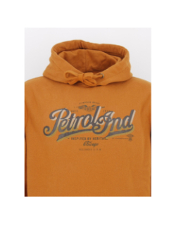 Sweat à capuche vintage orange homme - Petrol Industries