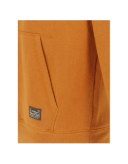 Sweat à capuche vintage orange homme - Petrol Industries