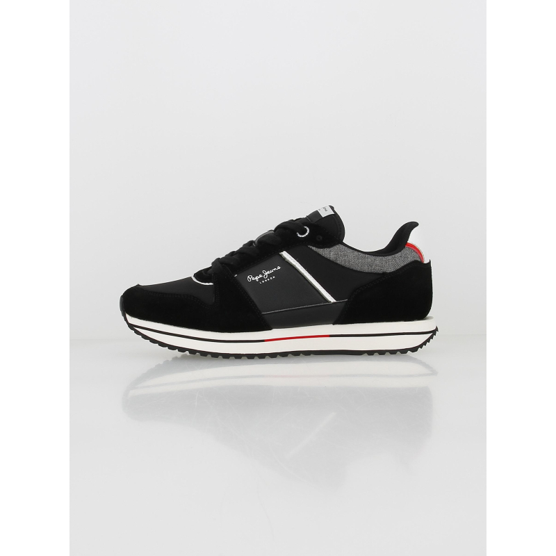Baskets basses tour basic noir homme - Pepe Jeans
