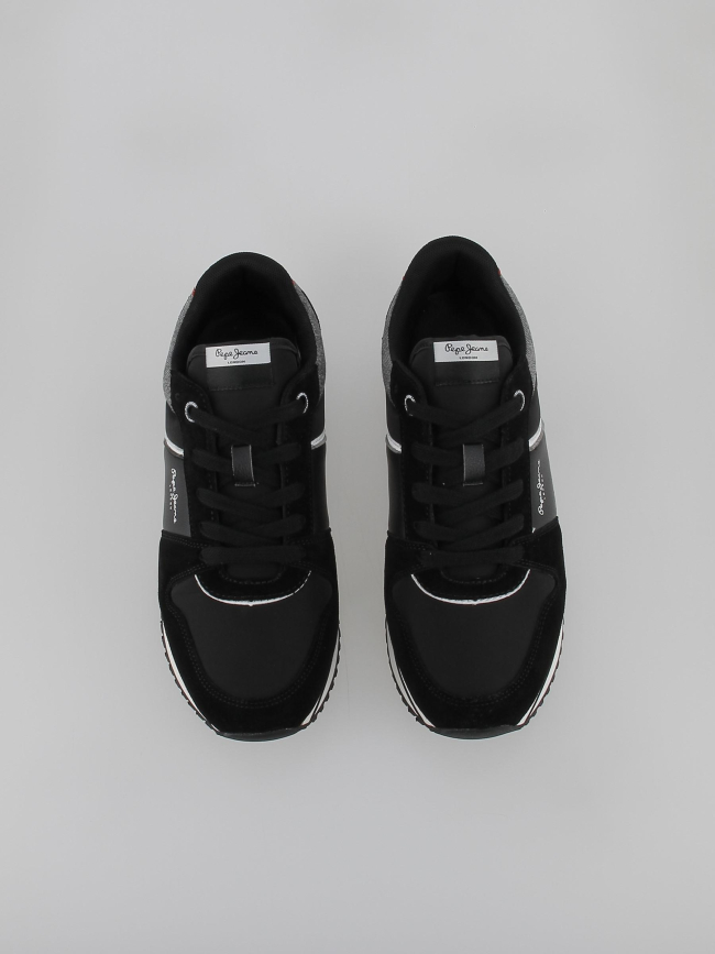 Baskets basses tour basic noir homme - Pepe Jeans