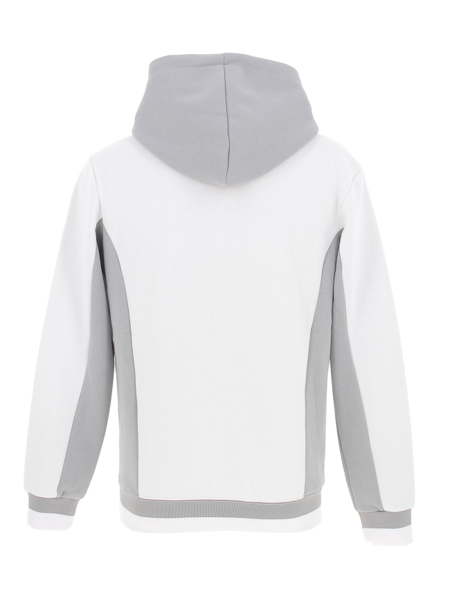 Sweat à capuche bicolore blanc gris homme - Project X Paris