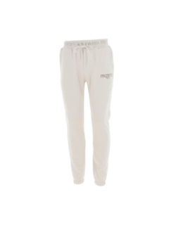 Jogging uni bande logo beige homme - Project X Paris