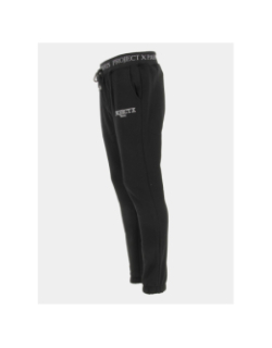 Jogging uni bande logo noir homme - Project X Paris