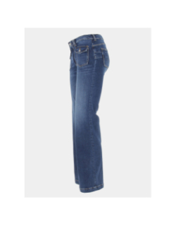 Jean pulp flare bleu fille - Le Temps Des Cerises
