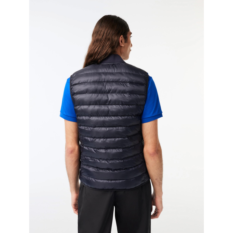 Doudoune sans manches core essential noir homme Lacoste wimod