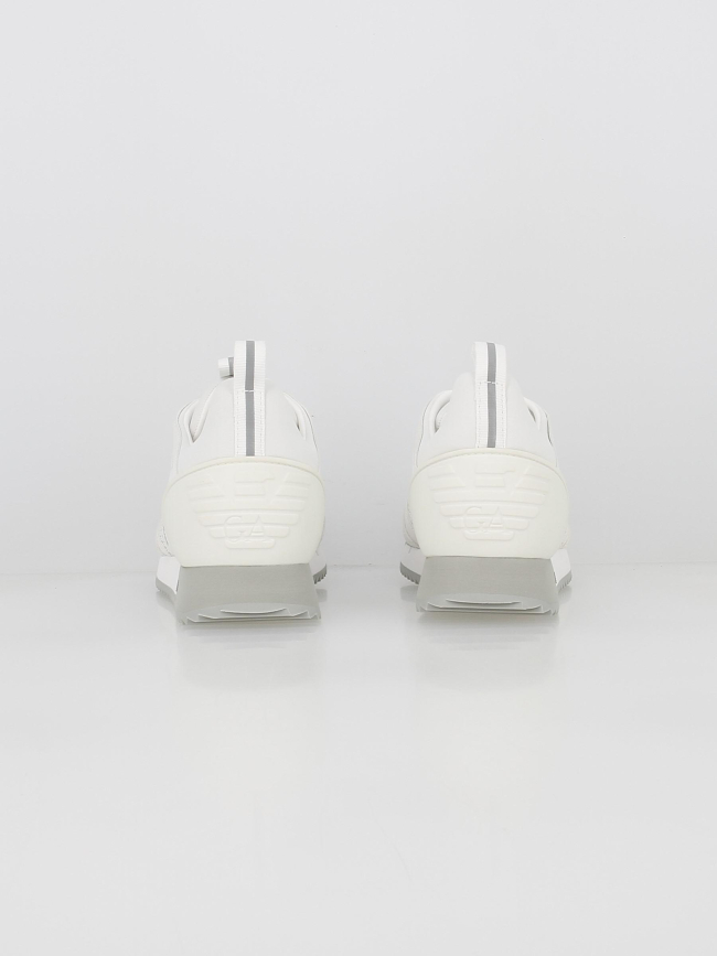 Baskets style training silver blanc homme - Armani Exchange