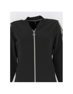 Veste dhafno avec imprimé noir femme - Sun Valley