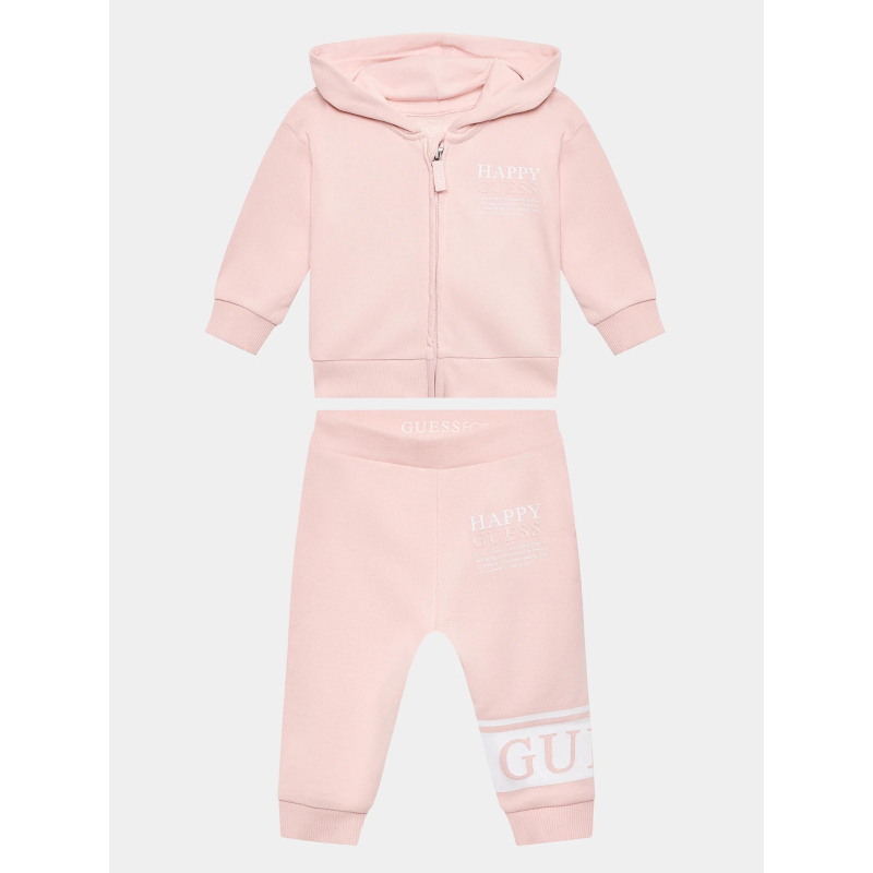 Ensemble de survêtement set active rose fille - Guess