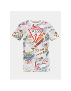 T-shirt magazine print multicolore enfant - Guess