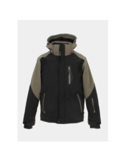 Veste de ski colorado kaki noir homme - Eldera Sportswear