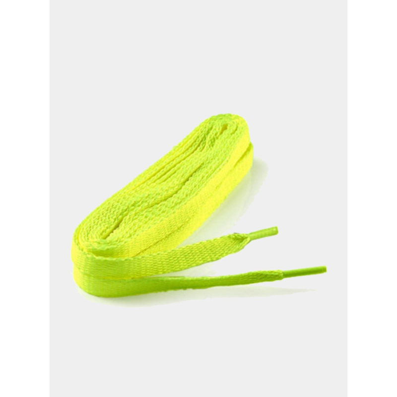 Lacets plat fashion 120cm jaune fluo - Bama
