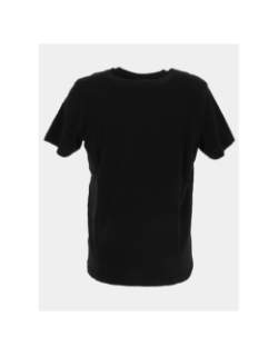 T-shirt uni logo brodé noir bleu homme - Umbro