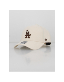 Casquette los angeles dodgers beige marron - 47 Brand