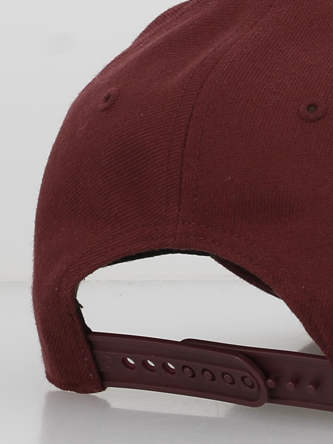 Casquette yankees snapback mvp bordeaux blanc - 47 Brand