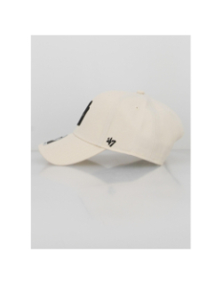 Casquette yankees snapback natural beige noir - 47 Brand