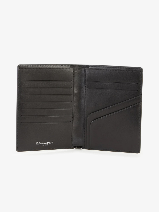 Portefeuille passeport gomme ovalie bleu homme - Eden Park