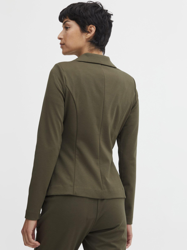 Veste blazer kate kaki femme - Ichi