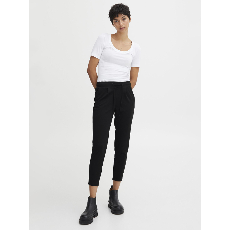 Pantalon jogging kate noir femme - Ichi