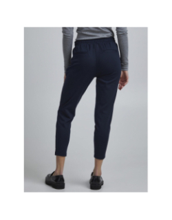 Pantalon kate bleu marine femme - Ichi