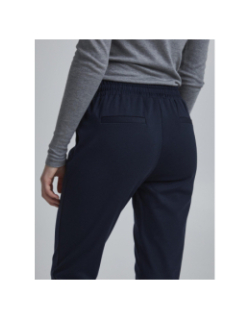 Pantalon kate bleu marine femme - Ichi