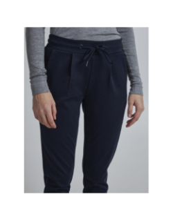 Pantalon kate bleu marine femme - Ichi