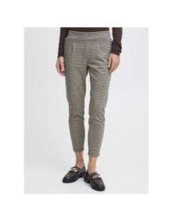 Pantalon imprimés kate cameleon marron femme - Ichi