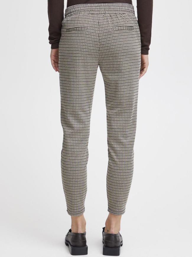 Pantalon imprimés kate cameleon marron femme - Ichi