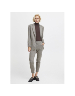 Pantalon imprimés kate cameleon marron femme - Ichi