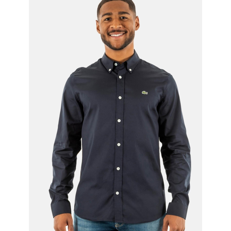 Chemise core essential bleu marine homme - Lacoste