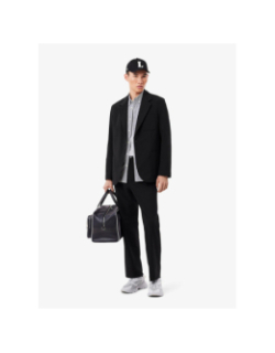 Chemise core essential à rayures blanc et bleu homme - Lacoste