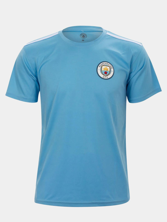 Ensemble de football manchester city bleu enfant - Holiprom
