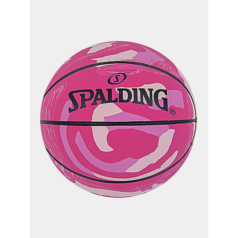 Balle spaldeen mini camouflage rose - Spalding