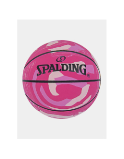Balle spaldeen mini camouflage rose - Spalding