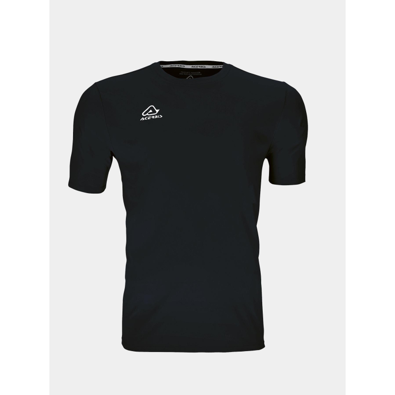 T-shirt manches courtes mida noir homme - Acerbis